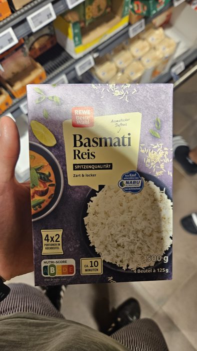 REWE Beste Wahl Basmati Reis