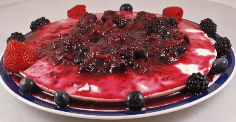 Panna Cotta mit Erdbeeren